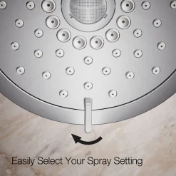 Three-function showerhead, 1.75 gpm