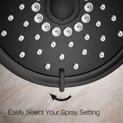 Three-function showerhead, 2.5 gpm