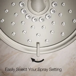 Three-function showerhead, 2.5 gpm