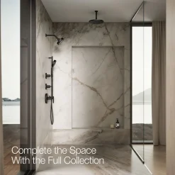 Three-function showerhead, 2.5 gpm