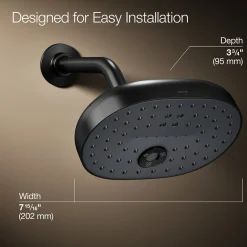 Three-function showerhead, 1.75 gpm