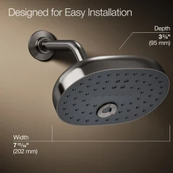 Three-function showerhead, 1.75 gpm