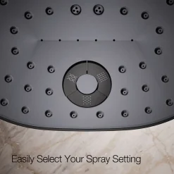 Three-function showerhead, 1.75 gpm