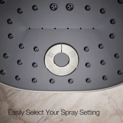Three-function showerhead, 1.75 gpm