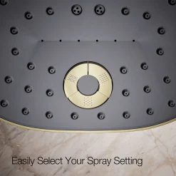Three-function showerhead, 1.75 gpm