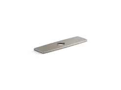 Three-hole kitchen faucet escutcheon