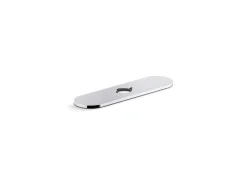 Three-hole kitchen faucet escutcheon