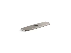 Three-hole kitchen faucet escutcheon