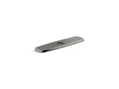 Three-hole kitchen faucet escutcheon