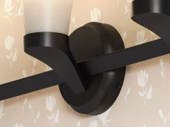 Three-light sconce