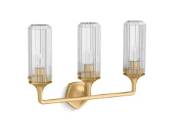 Three-light sconce