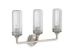 Three-light sconce