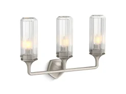 Three-light sconce