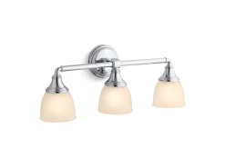 Three-light sconce