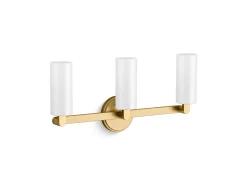Three-light sconce