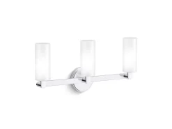 Three-light sconce