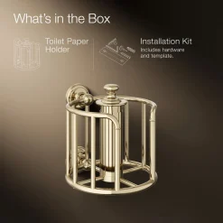 Toilet paper carriage