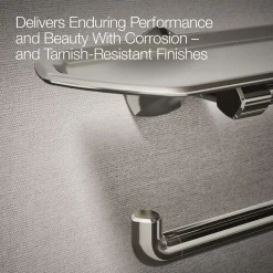 Toilet paper holder with tray