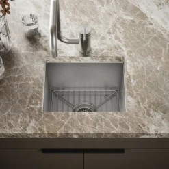 15" top-/undermount bar sink