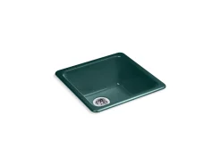 21" top-/undermount single-bowl bar sink
