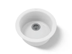 18-1/2" top-/undermount single-bowl bar sink