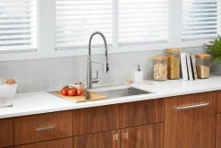 33" top-/undermount single-bowl kitchen sink kit