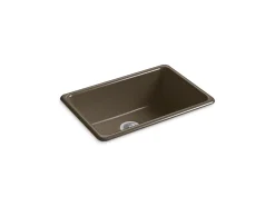 27" top-/undermount single-bowl kitchen sink