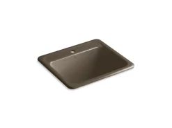 25" top-/undermount single-bowl utility sink