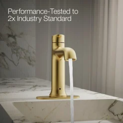 Touchless bathroom sink faucet, 1.2 gpm