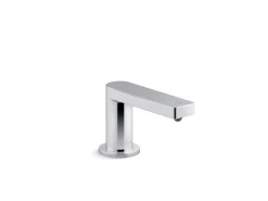 Touchless foaming soap dispenser, AC-powered