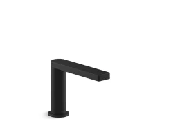 Touchless single-hole lavatory faucet with Kinesis® sensor technology and temperature mixture, AC-powered, 0.5 gpm