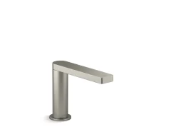 Touchless single-hole lavatory faucet with Kinesis® sensor technology and temperature mixture, AC-powered, 0.5 gpm