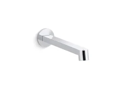 Touchless wall-mount lavatory faucet with Kinesis® sensor technology, HES-powered, 0.5 gpm