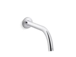Touchless wall-mount lavatory faucet with Kinesis® sensor technology, Tube design, AC-powered, 0.5 gpm