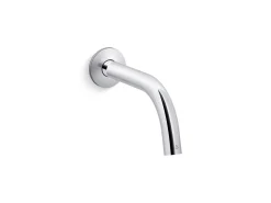 Touchless wall-mount lavatory faucet with Kinesis® sensor technology, Tube design, HES-powered, 0.5 gpm