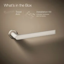 Towel arm