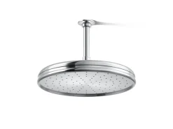 Traditional 12" single-function rainhead, 2.5 gpm