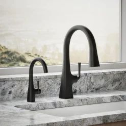 Transitional beverage faucet
