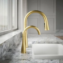 Transitional beverage faucet