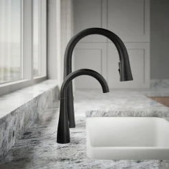 Transitional beverage faucet