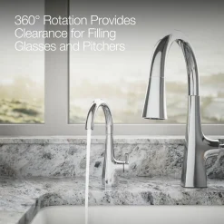 Transitional beverage faucet