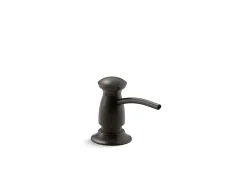 Transitional design soap/lotion dispenser