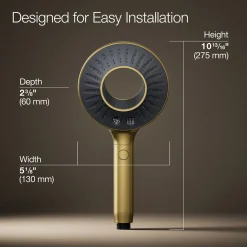 Two-function handshower, 1.75 gpm