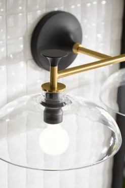 Two-light sconce