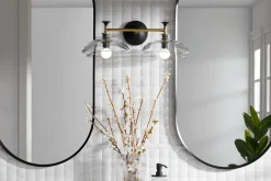 Two-light sconce