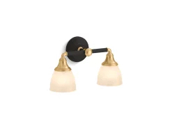 Two-light sconce