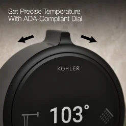 Two-outlet bath/shower digital control