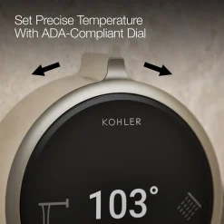 Two-outlet bath/shower digital control