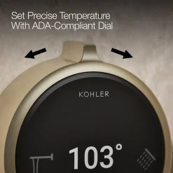 Two-outlet bath/shower digital control