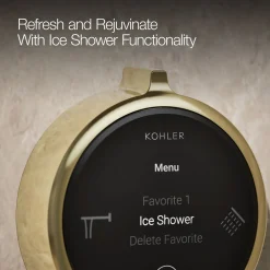 Two-outlet bath/shower digital control